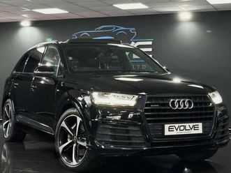 2019 19 audi q7 3.0 tdi v6 50 black edition suv 5dr diesel tiptronic quattro eur