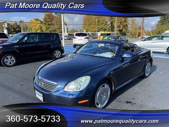 2004 lexus sc 430 immaculate low miles beautiful luxury convertible