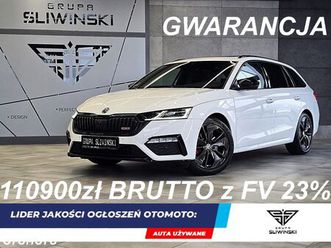 skoda octavia 2.0 tdi dsg 4x4 rs plus