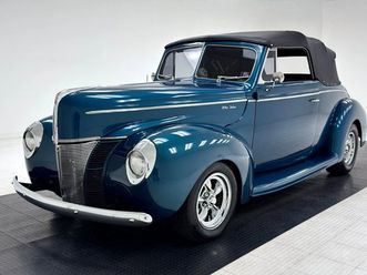 1940 ford deluxe convertible