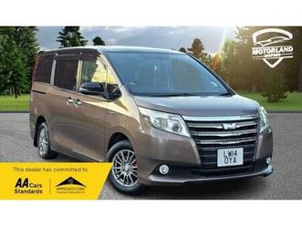 2014 toyota noah 1.8l hybrid auto 7 seats 5 dr hybrid automatic