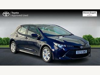 toyota corolla icon hatchback's 1.8 vvt-h icon cvt euro 6 (start/stop) 5dr