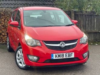 2018 vauxhall viva 1.0i se hatchback 5dr petrol manual euro 6 (a/c) (73 ps) hatchback petrol manual