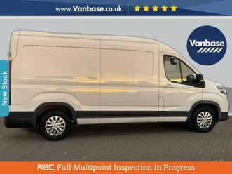 maxus deliver 9 2.0 d20 lux panel van 5dr diesel manual fwd l3 h2 euro 6 (start/stop) (163 ps)
