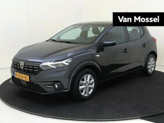 dacia sandero 1.0 tce 90 comfort | btw | navigatie | airco | cruise control | aplle carplay / android auto