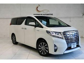 toyota alphard executive lounge 2.5 petrol hybrid