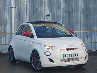 fiat 500c 87kw red 42kwh 2dr auto