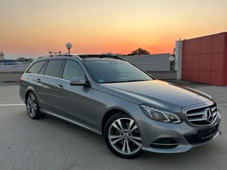 mercedes-benz e 300 cdi // led // avantgarde //панорама // обдухване