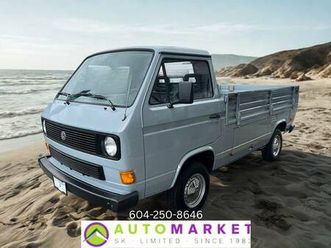 1985 volkswagen transporter truck like new! 127622 originalkm's