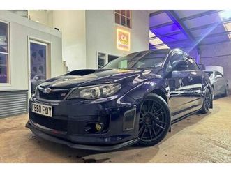 subaru wrx 2.5t type uk saloon 4dr petrol manual 4wd euro 5 (300 ps)