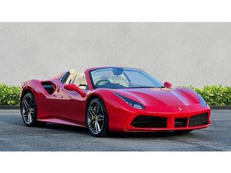 ferrari 488 convertible spider 2dr auto