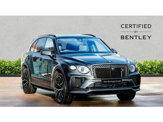 bentley bentayga 4.0 v8 speed 5dr auto [launch pack]