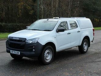 isuzu d-max 1.9 td utility pickup double cab 4dr diesel manual 4wd euro 6 (start/stop) (164 ps