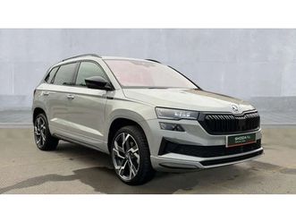 skoda karoq 1.5 tsi sportline edition 5dr dsg suv 2025, 2005 miles, £28795 - 33009620 - exchangeandmart.co.uk