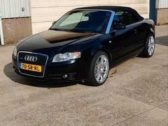 audi a4 3.2 fsi 188kw cabrio quattro aut 2006 zwart — audi — marktplaats
