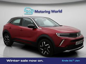 vauxhall mokka 1.2 turbo elite edition suv 5dr petrol manual euro 6 (s/s) (130 ps) 17'' alloy wheels,apple carplay suv 2022, 26586 miles, £13000 - 33007701 - ex