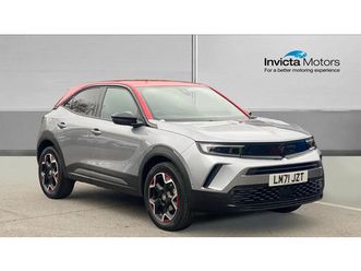 vauxhall mokka 1.2 turbo sri nav premium (forward collision assist)(rear parking camera)(full led headlights) hatchback 2021, 10729 miles, £15800 - 33009770 - e