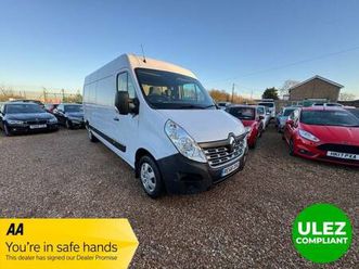 2018 renault master lm35dci 130 business+ medium roof van panel van diesel manual