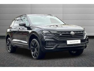 volkswagen touareg - 3.0 tdi v6 black edition suv 5dr diesel tiptronic 4motion euro 6 (s/s) (286 ps)