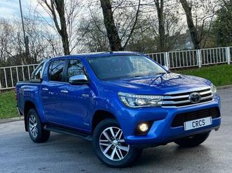 2018 toyota hilux 2.4 d-4d invincible pickup double cab 4dr diesel manual 4wd euro 6 (start/stop) (t pic...