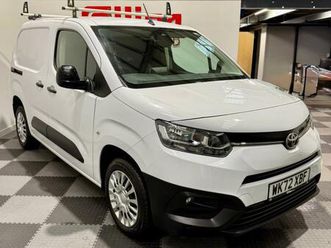 2022 toyota proace 1.5d 100 icon van [6 speed] panel van diesel manual