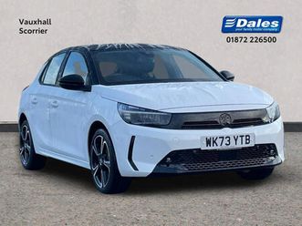 2023 vauxhall corsa corsa 1.2 turbo gs 5dr hatchback hatchback petrol manual