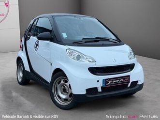 smart fortwo 451 soft touch révision a jour garantie embrayage et actuateur neuf 12 mois possibilité extension de 24