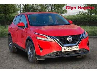 2022 nissan qashqai 1.3 dig-t mh acenta premium 5dr hatchback petrol manual