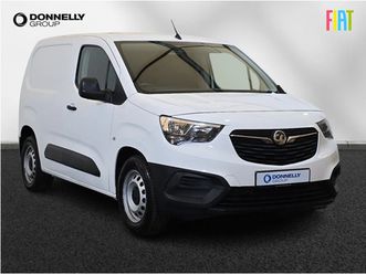 vauxhall combo cargo l1 diesel edition