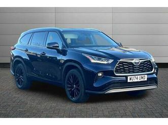 toyota highlander excel suv's 2.5 vvt-h excel cvt 4wd euro 6 (start/stop) 5dr