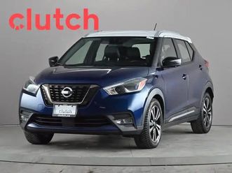 2020 nissan kicks sr w/ apple carplay, heated front seats, rearv