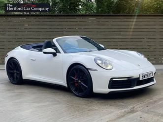 porsche 911 3.0t 992 carrera s convertible 2dr petrol pdk euro 6 (s/s) (450 ps) convertible 2019, 47916 miles, £72989 - 33010646 - exchangeandmart.co.uk