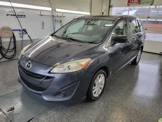 2012 mazda mazda5 4dr wgn auto gs -- a/c -- mags -- 6 passagers