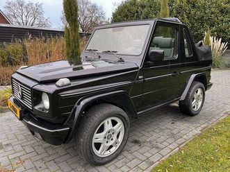 mercedes-benz g-klasse - 300 gd om 606 turbo-diesel cabrio