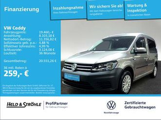caddy trendline 2.0 tdi ahk nav pdc shz gra
