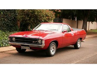 1975 ford ranchero rouge foncé automatique, 4 vitesses co...
