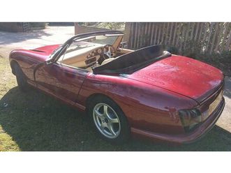 1995 tvr chimaera rouge foncé manuel, 5 vitesses conduite...
