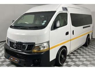 2014 nissan nv350 2.5 16-seat impendulo