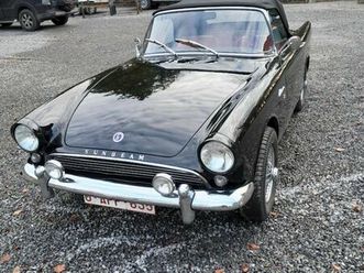 sunbeam alpine cabriolet - 1961