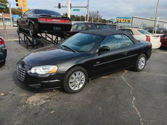 2004 chrysler sebring convertable touring platinum - nice! call today!