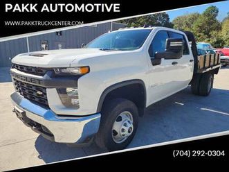 2022 chevrolet silverado 3500 hd 4x4 flatbed farm hauler work truck