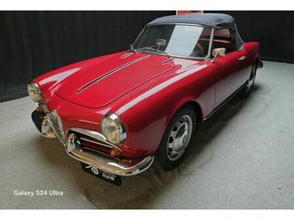 alfa romeo giulietta spider passo corto asi con crs