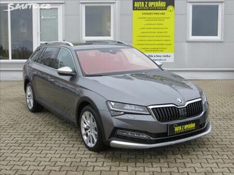 škoda superb 2,0 tdi 147kw scout dsg4x4 čr