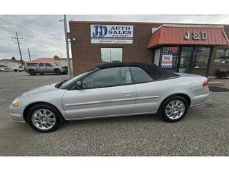 2006 chrysler sebring limited convertible