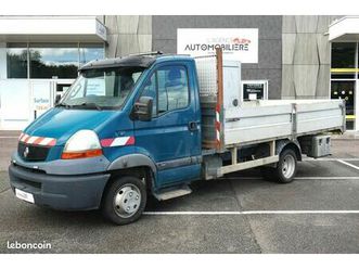renault master 3.0 dci 120 simple cabine benne longue