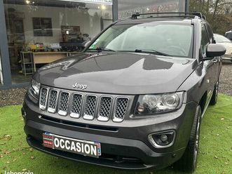 jeep compass (2) 2.4 cvt 170 limited 4x4 bva garantie 12 mois
