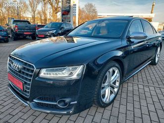 audi s8 4.0 v8 tfsi 519ch - exclusive - 1ère main - historique d'entretien complet - caméra 360 - sièges chauffant avant/arrière - 170000km