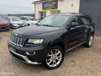jeep grand cherokee iv 3.0 crd v6 4wd 250cv s&s boîte auto, garantie 12 mois