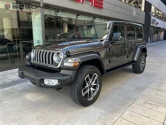 jeep wrangler jl unlimited 4xe 2.0 t 380 ch phev 4x4 bva8 sahara