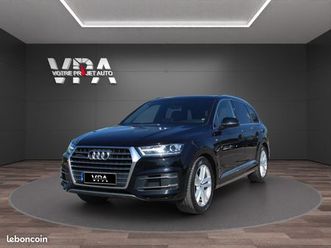 audi q7 3.0 tdi s-line • 7 places • 218ch • gps • caméra 360 • cuir chauffant • quattro